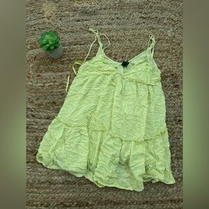 Wild Fable Light Green Mini Dress